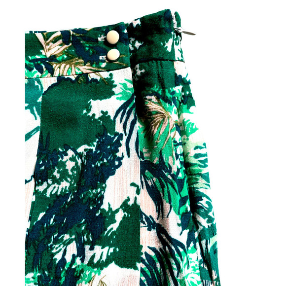Elevenses Green Floral Skort - Picture 5 of 5